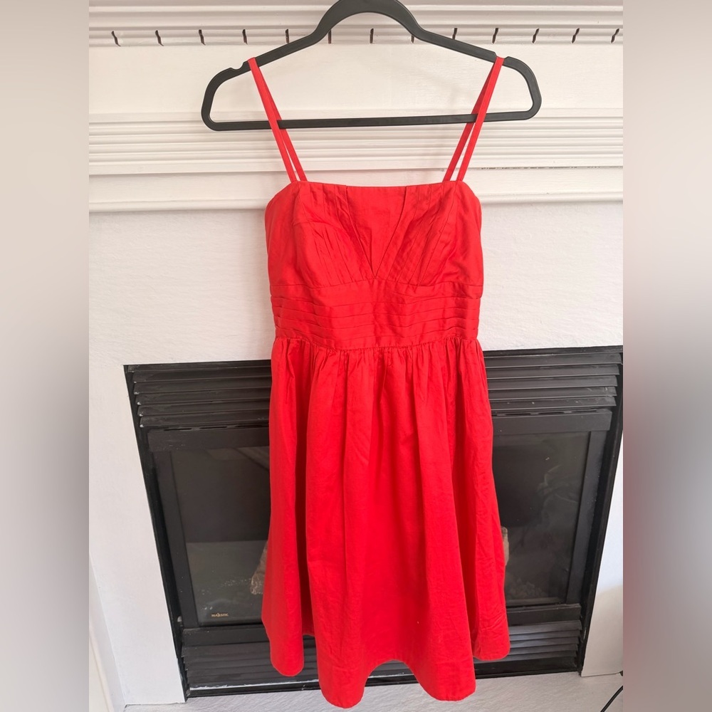 Moulinette Soeurs Bright Red Dress size 4